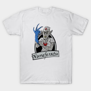 Nurseferatu bw T-Shirt